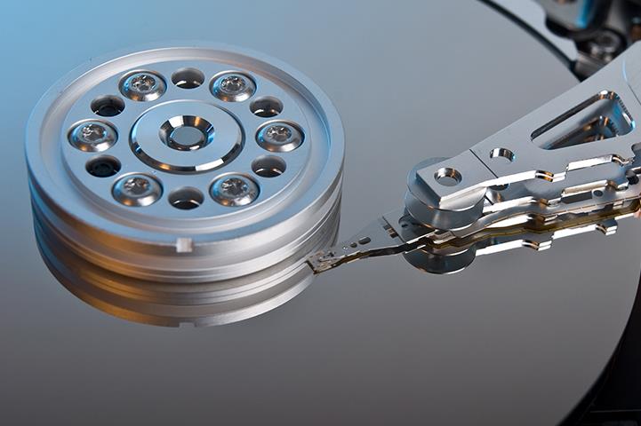 inside look at computer hard drive