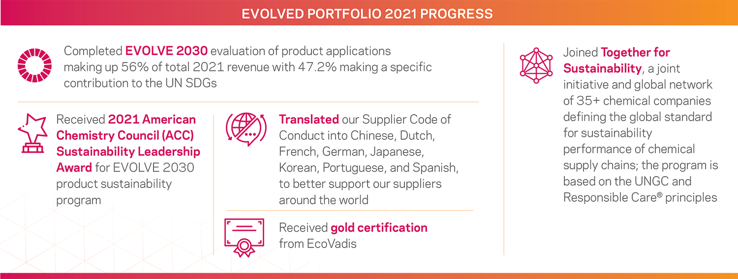 Evolved Portfolio 2021 Progress