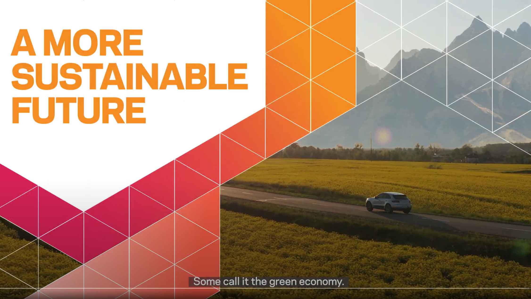 A more sustainable future
