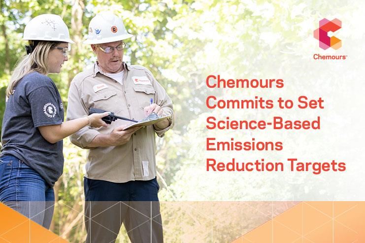 Chemours Commits to Set Science-Based Emissions Reduction Targets