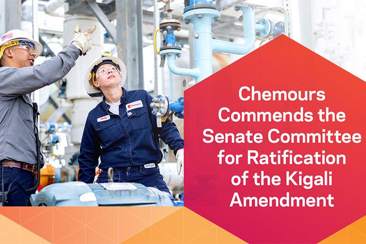 Chemours Commends the Senate Committee for Ratification of the Kigali Amendment